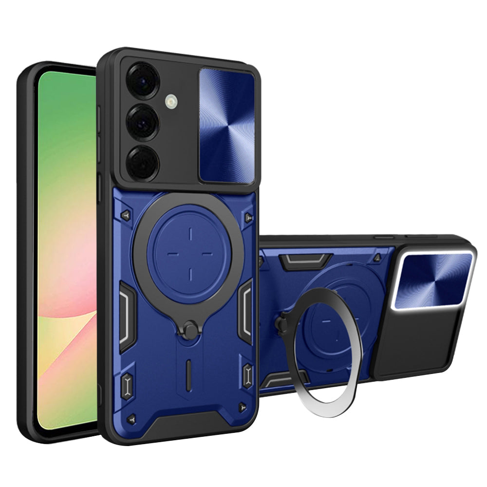 Maska za Samsung Galaxy A56 A566, Techsuit, CamGuard Pro, Plava