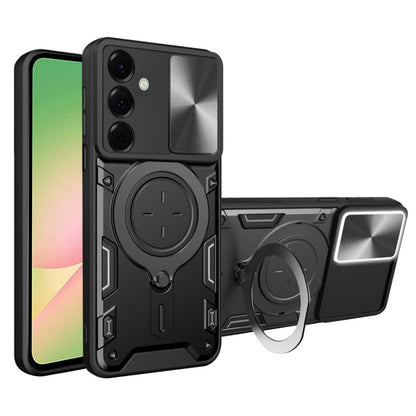 Maska za Samsung Galaxy A56 A566, Techsuit, CamGuard Pro, Crna