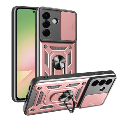 Maska za Samsung Galaxy A56 A566, Techsuit, CamShield, Roza