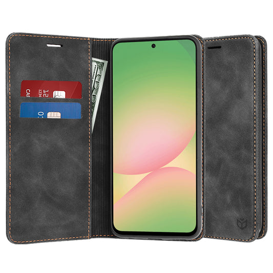 Futrola za Samsung Galaxy A56 A566, Techsuit, Confy, Crna