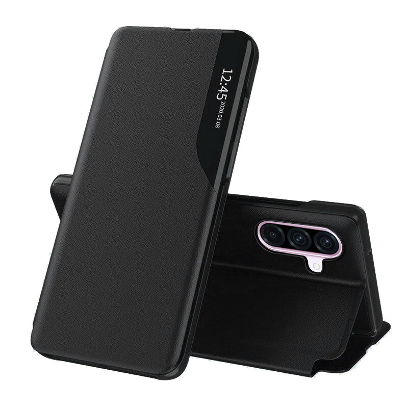 Maska za Samsung Galaxy A56 A566, Techsuit, eFold, Crna
