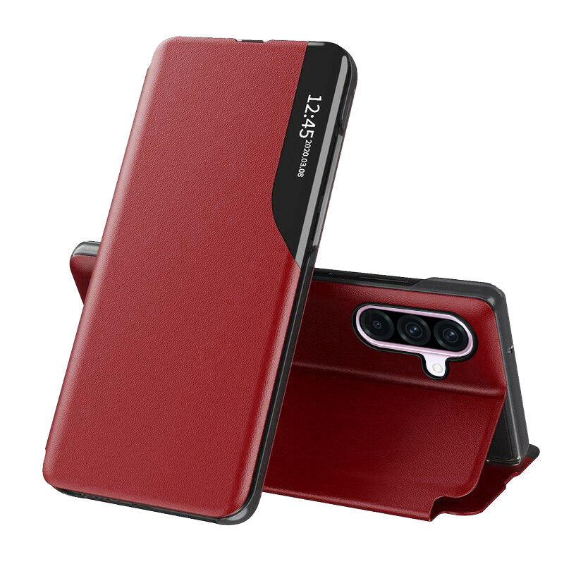 Maska za Samsung Galaxy A56 A566, Techsuit, eFold, Crvena