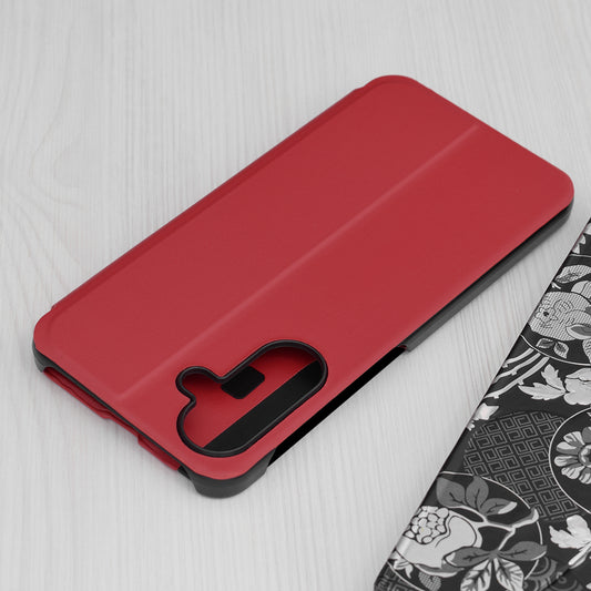 Maska za Samsung Galaxy A56 A566, Techsuit, eFold, Crvena