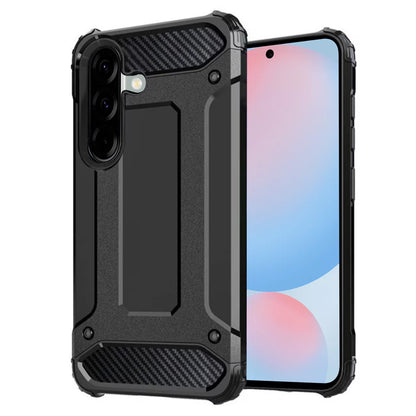 Maska za Samsung Galaxy A56 A566, Techsuit, Hybrid Armor, Crna