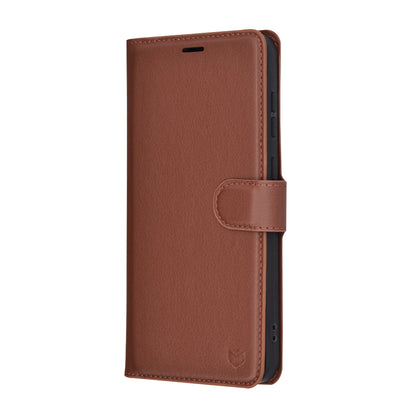 Futrola za Samsung Galaxy A56 A566, Techsuit, Kožna Folio, Smeđa