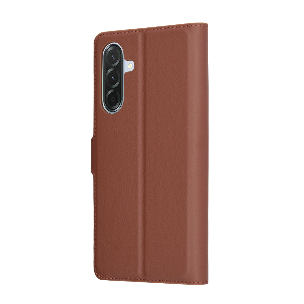 Futrola za Samsung Galaxy A56 A566, Techsuit, Kožna Folio, Smeđa