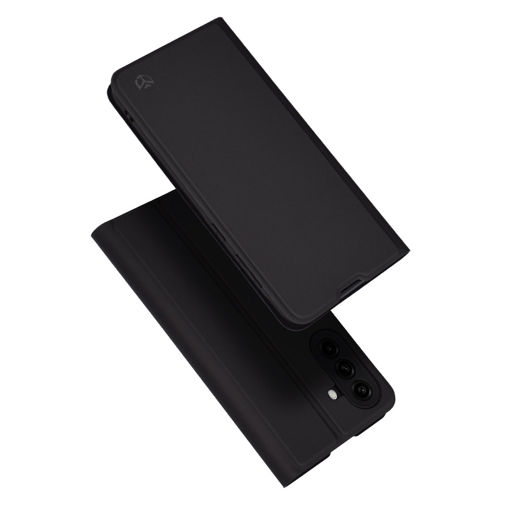 Maska za Samsung Galaxy A56 A566, Techsuit, Magskin Book, Crna