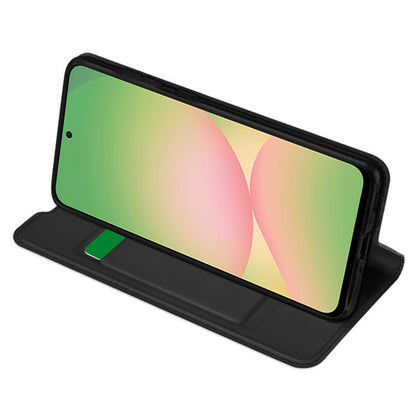 Maska za Samsung Galaxy A56 A566, Techsuit, Magskin Book, Crna