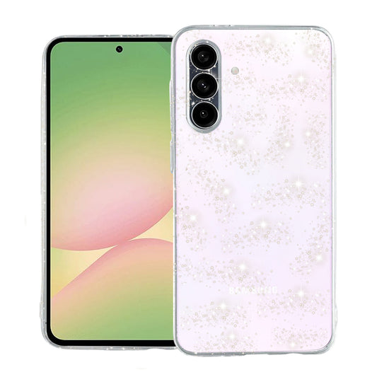 Maska za Samsung Galaxy A56 A566, Techsuit, SparkleSkin, Prozirna