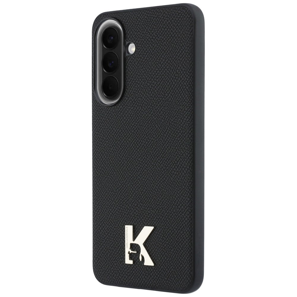 Maska za Samsung Galaxy A57 5G, Karl Lagerfeld, Karl Head Logo, Crna