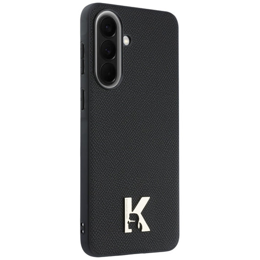 Maska za Samsung Galaxy A57 5G, Karl Lagerfeld, Karl Head Logo, Crna