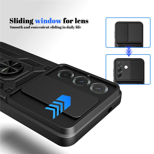 Futrola za Samsung Galaxy A57 5G, Techsuit, CamShield, Zlatna