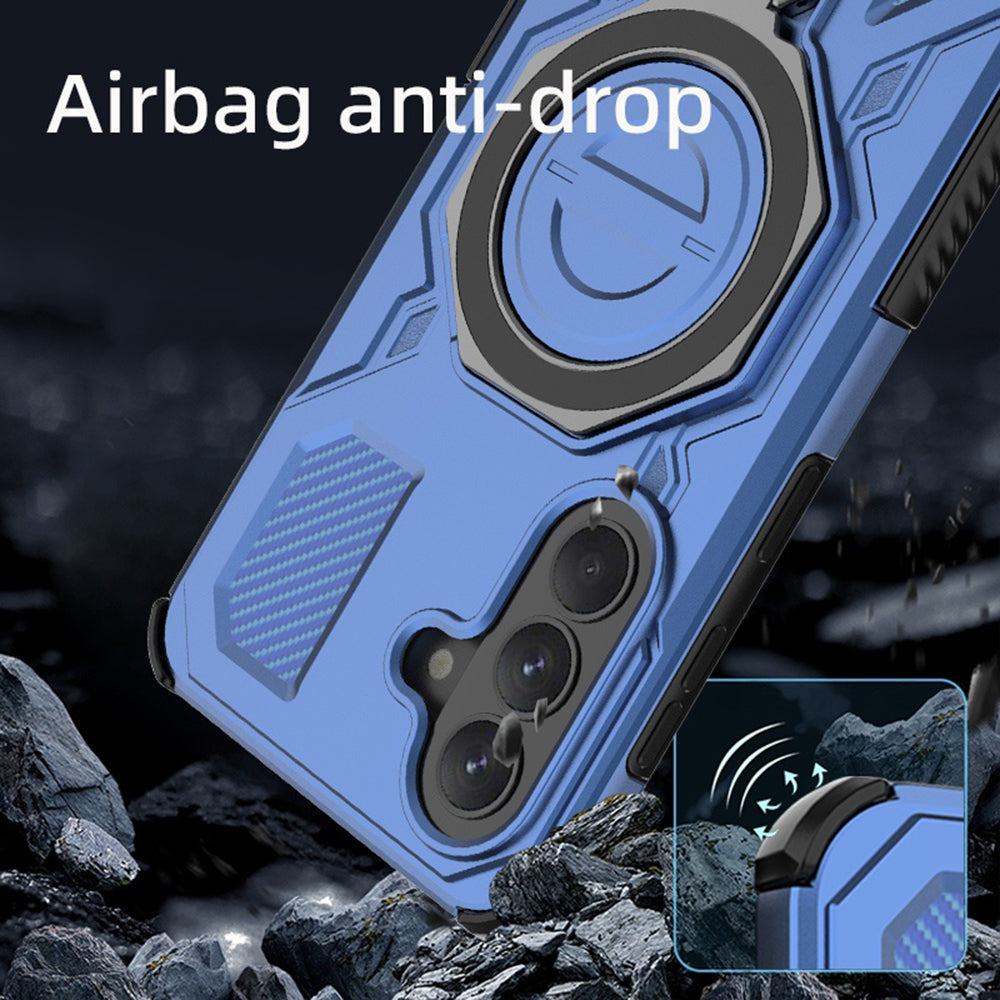 Futrola za Samsung Galaxy A57 5G, Techsuit, Carbon Shield Pro, Crna