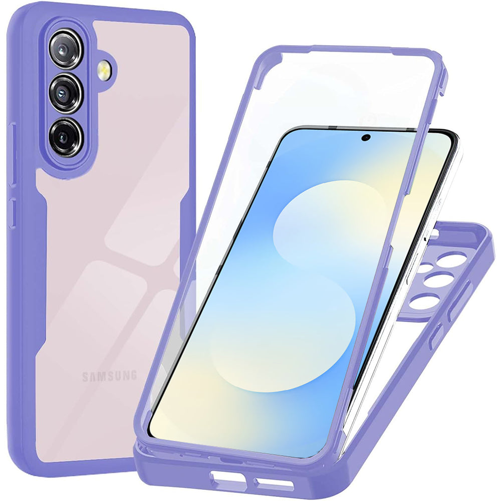 Futrola za Samsung Galaxy A57 5G, Techsuit, ColorVerse 360, Ljubičasta