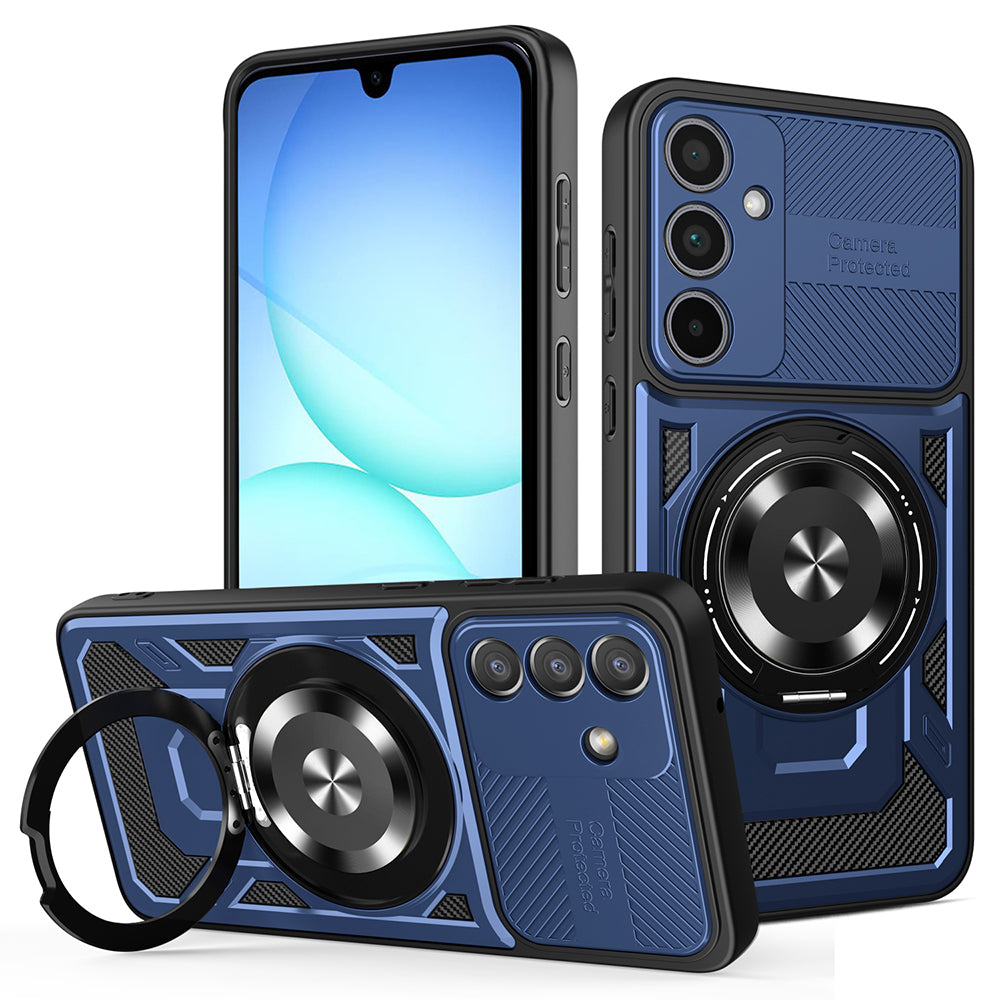 Futrola za Samsung Galaxy A57 5G, Techsuit, RuggedCam, Plava