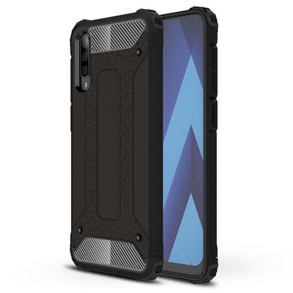 Maska za Samsung Galaxy A70s A707 / A70 A705, Techsuit, Hybrid Armor, Crna