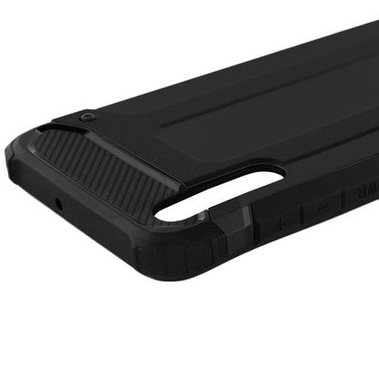 Maska za Samsung Galaxy A70s A707 / A70 A705, Techsuit, Hybrid Armor, Crna