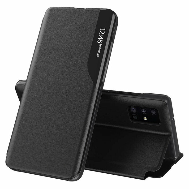 Maska za Samsung Galaxy A71 A715, Techsuit, eFold, Crna