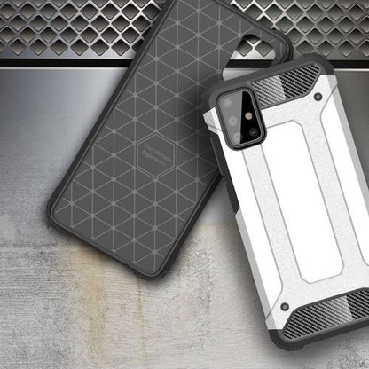 Maska za Samsung Galaxy A71 A715, Techsuit, Hybrid Armor, Crna
