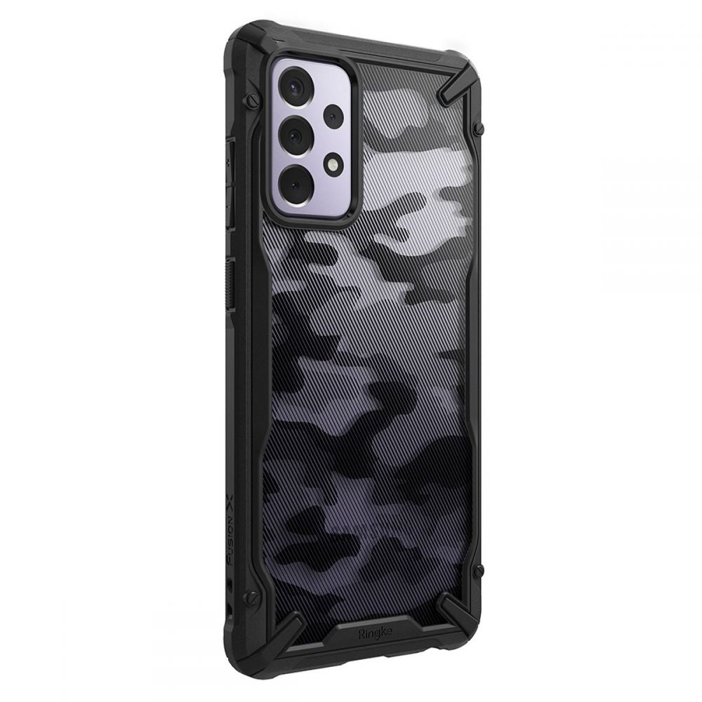 Futrola za Samsung Galaxy A72 A725 / A72 5G A726, Ringke, Fusion X Design, Kamuflaža