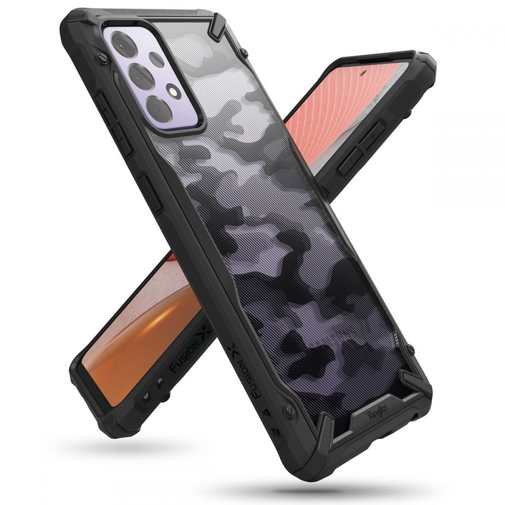 Futrola za Samsung Galaxy A72 A725 / A72 5G A726, Ringke, Fusion X Design, Kamuflaža