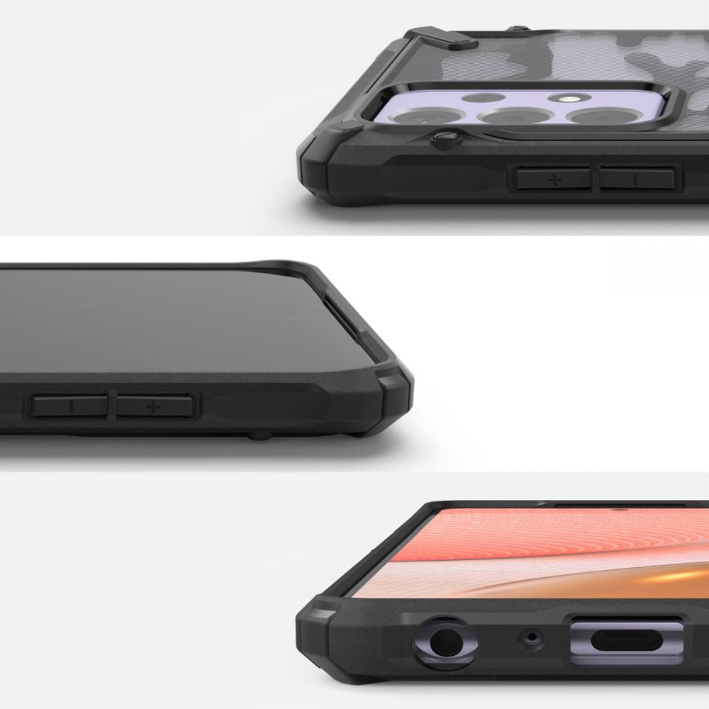 Futrola za Samsung Galaxy A72 A725 / A72 5G A726, Ringke, Fusion X Design, Kamuflaža