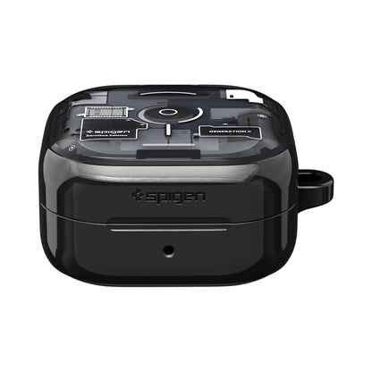 Futrola za Samsung Galaxy Buds4 / Buds4 Pro, Spigen, Ultra Hybrid, Crna ACS11201