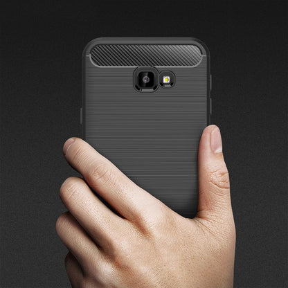 Maska za Samsung Galaxy J4 Plus (2018) J415, Techsuit, Karbon, Crna