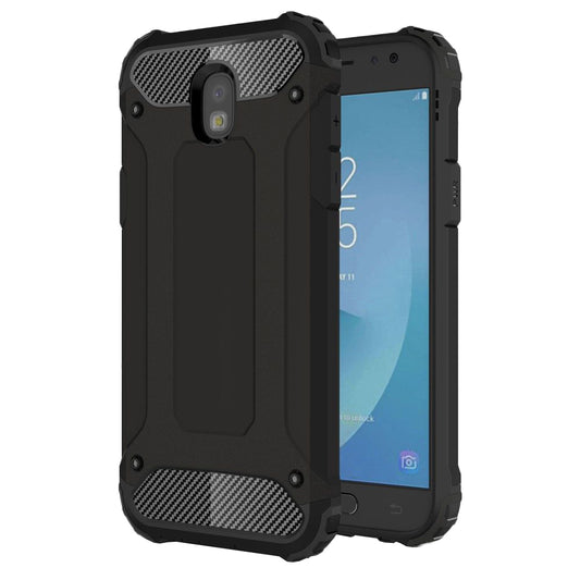 Maska za Samsung Galaxy J5 (2017) J530, Techsuit, Hybrid Armor, Crna