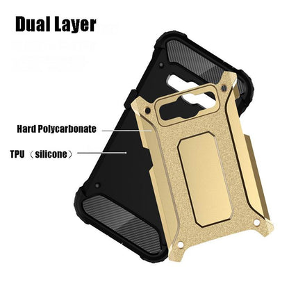 Maska za Samsung Galaxy J5 J500, Techsuit, Hybrid Armor, Crna