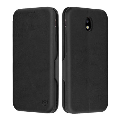 Futrola za Samsung Galaxy J7 (2017) J730, Techsuit, Safe Wallet Plus, Crna