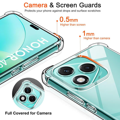 Maska za Samsung Galaxy M56 M566, Techsuit, Otporna na udarce, Prozirna
