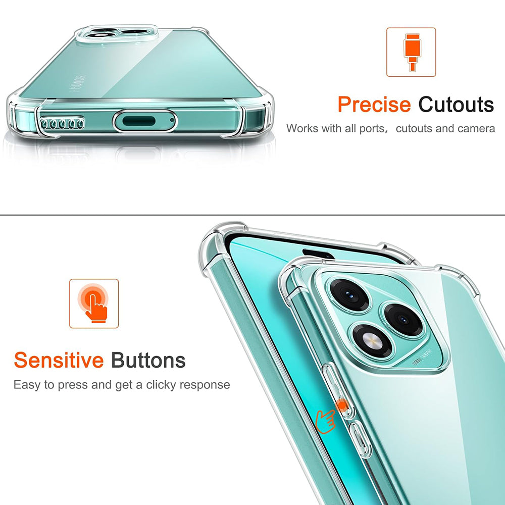 Maska za Samsung Galaxy M56 M566, Techsuit, Otporna na udarce, Prozirna