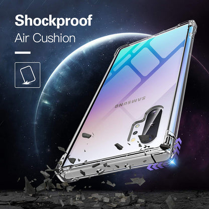 Maska za Samsung Galaxy Note 10+ 5G N976 / Note 10+ N975, Techsuit, Otporna na udarce, Prozirna