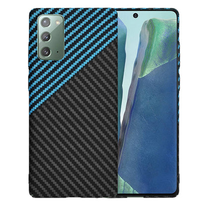 Maska za Samsung Galaxy Note 20 5G N981 / Note 20 N980, Techsuit, Carbonite FiberShell, Crno Plava