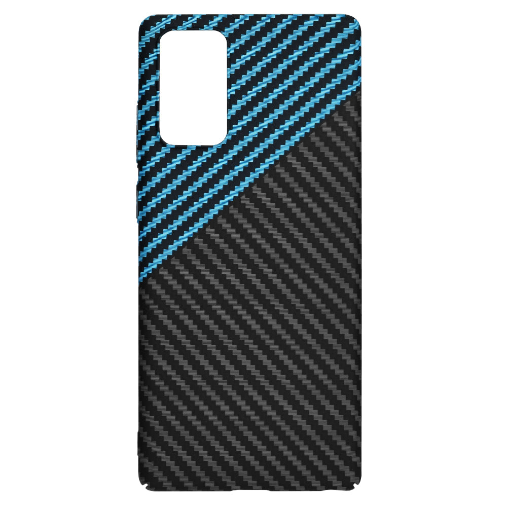 Maska za Samsung Galaxy Note 20 5G N981 / Note 20 N980, Techsuit, Carbonite FiberShell, Crno Plava