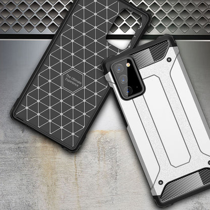 Maska za Samsung Galaxy Note 20 5G N981 / Note 20 N980, Techsuit, Hybrid Armor, Crna