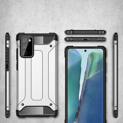 Maska za Samsung Galaxy Note 20 5G N981 / Note 20 N980, Techsuit, Hybrid Armor, Crna