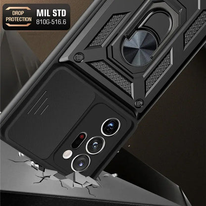 Maska za Samsung Galaxy Note 20 Ultra 5G N986 / Note 20 Ultra N985, Techsuit, CamShield, Crna
