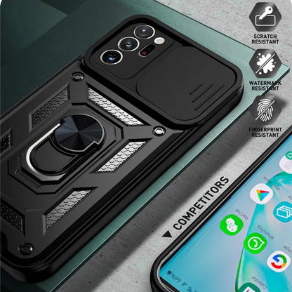 Maska za Samsung Galaxy Note 20 Ultra 5G N986 / Note 20 Ultra N985, Techsuit, CamShield, Crna