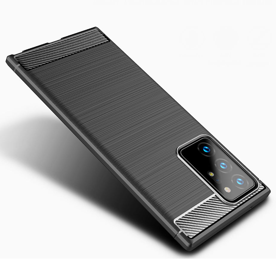 Maska za Samsung Galaxy Note 20 Ultra 5G N986 / Note 20 Ultra N985, Techsuit, Karbon, Crna