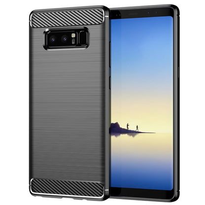 Maska za Samsung Galaxy Note 8 N950, Techsuit, Karbon, Crna