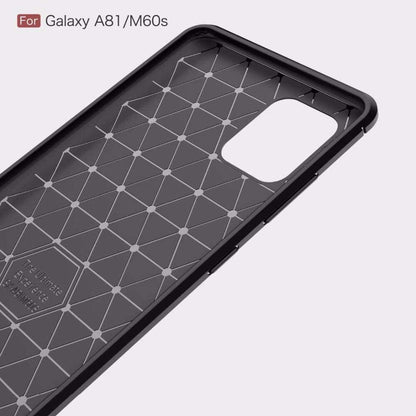 Maska za Samsung Galaxy Note10 Lite N770, Techsuit, Karbon, Crna