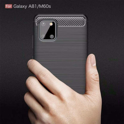 Maska za Samsung Galaxy Note10 Lite N770, Techsuit, Karbon, Crna