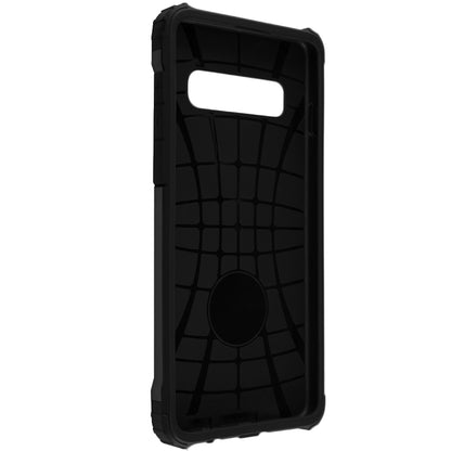 Maska za Samsung Galaxy S10 G973, Techsuit, Hybrid Armor, Crna