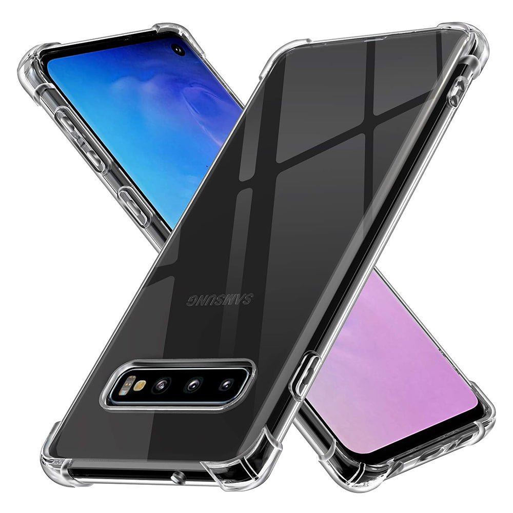 Maska za Samsung Galaxy S10 G973, Techsuit, Shockproof Clear, Prozirna