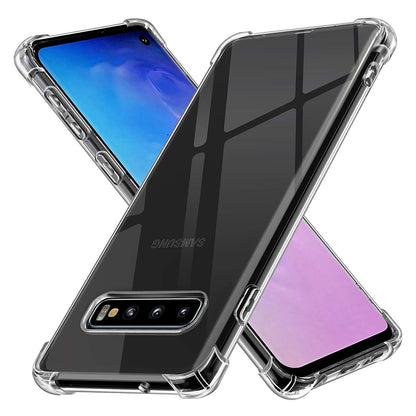 Maska za Samsung Galaxy S10 G973, Techsuit, Shockproof Clear, Prozirna