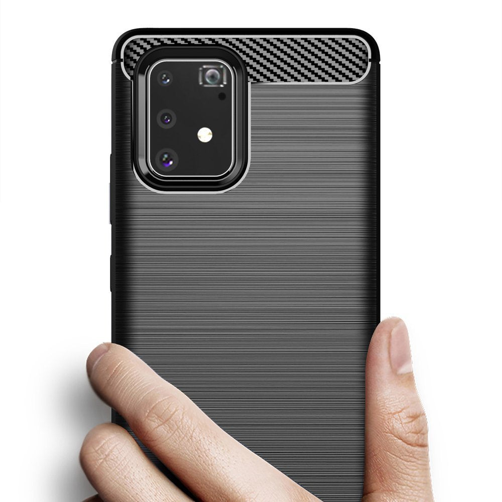 Maska za Samsung Galaxy S10 Lite G770, Techsuit, Karbon, Crna