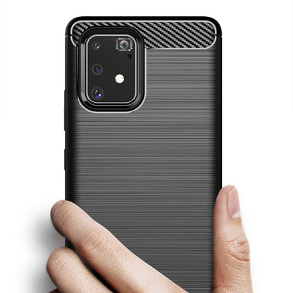 Maska za Samsung Galaxy S10 Lite G770, Techsuit, Karbon, Crna