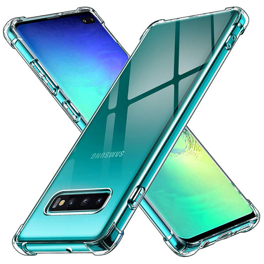 Maska za Samsung Galaxy S10+ G975, Techsuit, Shockproof Clear, Prozirna